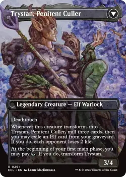 Trystan, Callous Cultivator (Borderless) [Lorwyn Eclipsed] Near Mint - Image 2