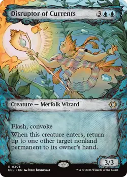 Disruptor of Currents (Showcase) [Lorwyn Eclipsed] Near Mint - Image 1