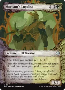 Morcant's Loyalist (Showcase) [Lorwyn Eclipsed] Near Mint - Image 1