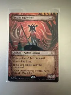 MTG - Hexing Squelcher - 0317 - (Showcase) - Lorwyn Eclipsed - Image 2