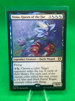 MTG - OONA, QUEEN OF THE FAE - Wilds of Eldraine Com (R) - Image 1