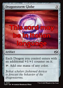 MTG DRAGONSTORM GLOBE EXC - GLOBO DELLA DRACOTEMPESTA 241 - TDM - MAGIC - Image 1