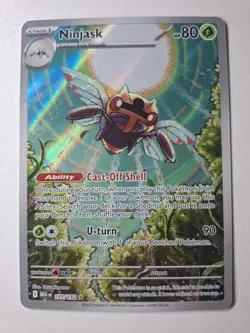 Pokemon - Ninjask - 137/132 - Mega Evolutions - Illustration Rare - NM - Image 2
