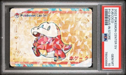 Low Pop 2022 Pokemon Center SV PRE-ORDER BONUS-IN STORE Fuecoco PSA 10 GEM MINT - Image 1