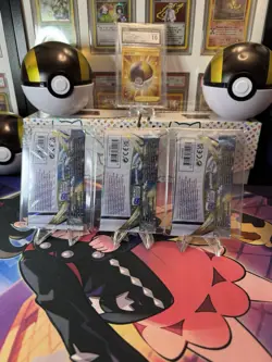 Pokemon TCG (3) Sword Shield Brilliant Stars Booster Pack Factory Sealed - Image 2