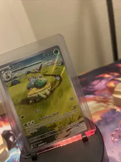 Pokemon Grotle TCG Holo Rare Illustration Temporal Forces 164/162 Mint Condition - Image 3