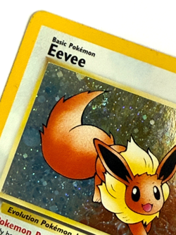 Pokemon TCG Eevee 11 Black Star Promo Cosmos Holo with Tail SWIRL! - Image 3