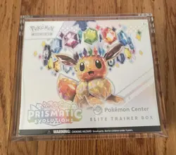 2024 Pokemon TCG Prismatic Evolutions ETB Pokemon Center Elite Trainer Box New - Image 1