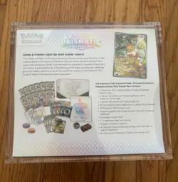 2024 Pokemon TCG Prismatic Evolutions ETB Pokemon Center Elite Trainer Box New - Image 2