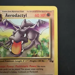 Pokemon TCG Vintage Non Holo Rare Aerodactyl Fossil 16/62 WotC - Image 3