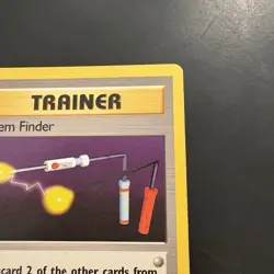 Pokemon Vintage Non-Holo Rare Item Finder 74/102 Base Set WotC 1999 - Image 3