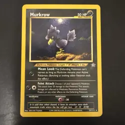 Pokemon Vintage Rare Murkrow Neo Genesis 24/111 WotC - Image 1