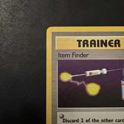 Pokemon Vintage Non-Holo Rare Item Finder 74/102 Base Set WotC 1999 - Image 2