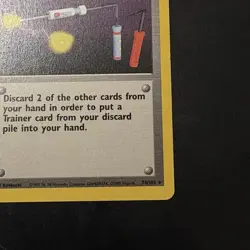 Pokemon Vintage Non-Holo Rare Item Finder 74/102 Base Set WotC 1999 - Image 4