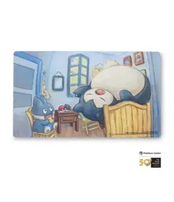 Pokemon Center × Van Gogh Museum Munchlax Snorlax Bedroom Play Mat Brand New NIB - Image 3