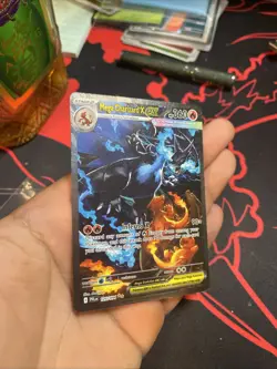 Mega Charizard x EX 125/094 SIR Pokemon Phantasmal Flames PSA 10 Contender !!! - Image 5