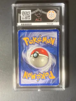 Pokemon TCG Mewtwo 10/102 Vintage 1999 WOTC Base Set Holo Ace 1 - Image 2