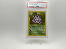 1999 Pokemon Base Set Nidoking Holo #11 PSA 8 NM-MT ⭐ - Image 1