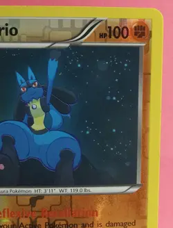 Pokemon TCG Lucario 80/113 Legendary Treasures Reverse Holo Rare Lightly Played - Image 5