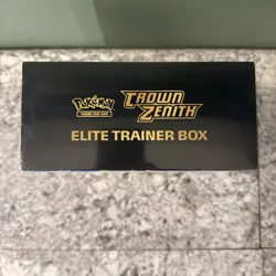 Pokemon TCG Crown Zenith Elite Trainer Box Factory Sealed ETB with Protector 820650871474 - Image 2