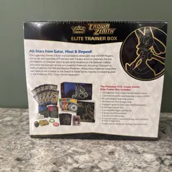 Pokemon TCG Crown Zenith Elite Trainer Box Factory Sealed ETB with Protector 820650871474 - Image 4