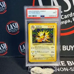 Pokemon TCG Jolteon Jungle 4/64 Holo 1999 PSA 9 MINT 🍃 - Image 1