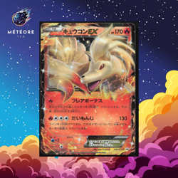 Carte Pokemon Feunard / Ninetales Ex 193/XY-P Promo XY Japanese - Image 1