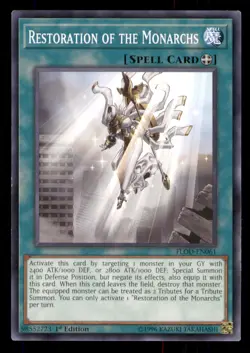 Yugioh Restoration of the Monarchs #FLOD-EN061 Flames of Destruction LP - Image 1