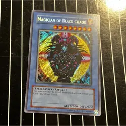 Yu-Gi-Oh! Magician of Black Chaos PP01-EN001 SECRET RARE Ritual TCG LP - Image 1