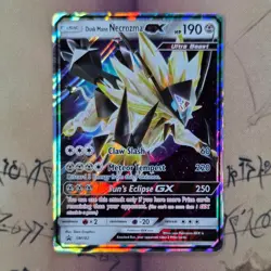 Dusk Mane Necrozma GX SM102 Black Star Promo Holo NM Pokemon Card English - Image 1