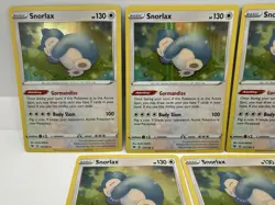 Pokemon TCG Snorlax Vivid Voltage Holo Rare 131/185 Near Mint Pokemon Card (5) - Image 2