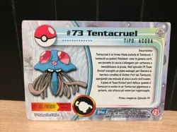 CARD POKEMON 73 TENTACRUEL EDIZIONE TOPPS 1999 ITA NINTENDO - Image 2