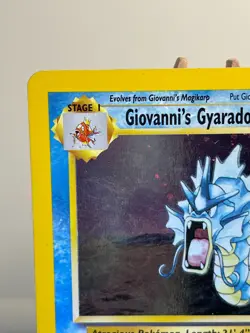 Giovanni's Gyarados [5/132] Gym Challenge Holo Rare WOTC Pokemon Card TCG - Image 3