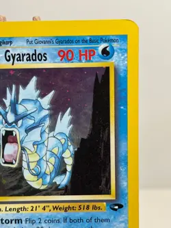 Giovanni's Gyarados [5/132] Gym Challenge Holo Rare WOTC Pokemon Card TCG - Image 4