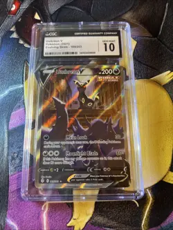 CGC 10 Umbreon V Alternate Art Evolving Skies 189/203 Alt Pokemon Card FA 2021 - Image 2