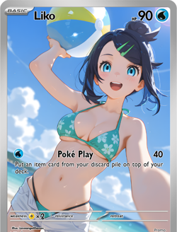 LoveangelGames-Season 2- Custom Card- Waifu Universe-Liko Play - Image 1