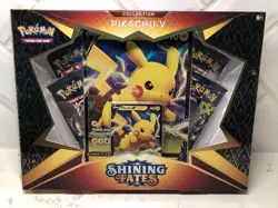 Pokemon Shining Fates Training Card Game Pikachu V Box New Sealed In hand 820650828690 - Image 1