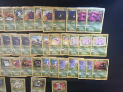 Pokemon 178 Pokemon TCG Trading Cards Collection Base/Jungle/Fossil Set Vintage - Image 3