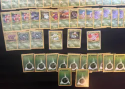 Pokemon 178 Pokemon TCG Trading Cards Collection Base/Jungle/Fossil Set Vintage - Image 4