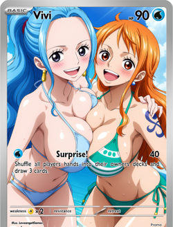 LoveangelGames-Season 2- Custom Card- Waifu Universe-Vivi Surprise - Image 1