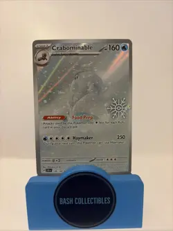 Pokemon TCG Crabominable Card 149/142 Stellar Crown Illustration Rare - Image 1