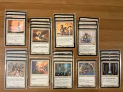 Lot of 28 MTG Cards from Urza's Legacy, Magic the Gathering White 1999 - Image 1