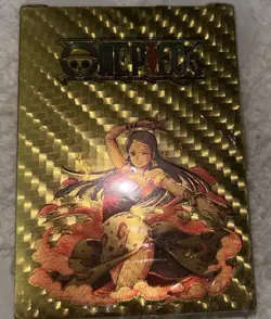 ONE PIECE Golden Playing Cards Foil Anime Manga Japanese - Image 1