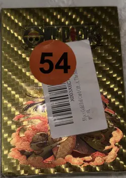ONE PIECE Golden Playing Cards Foil Anime Manga Japanese - Image 2