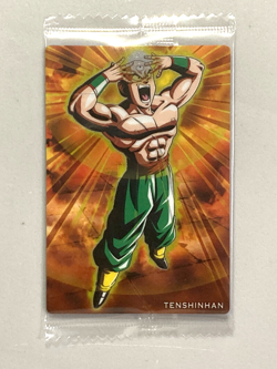 Tenshinhan - 04 N - Dragon Ball - Wafer / Itajaga Card Brand New Sealed - Image 1