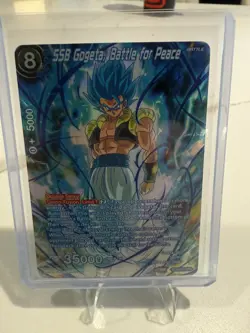 Dragonball Super Card Game SSB Gogeta, Battle for Peace #BT26-044 SPR - Image 1