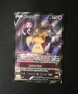 Pokemon Card TCG - Mimikyu V TG16/TG30 - Brilliant Stars - Ultra Rare - LP ⭐ - Image 1