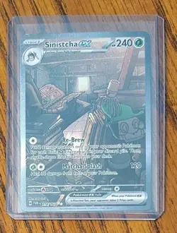 Sinistcha EX 210/167 Twilight Masquerade Special Illustration Pokemon TCG Card! - Image 1