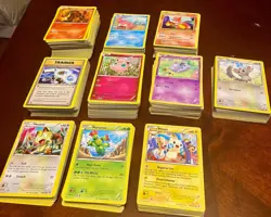 Pokemon ~600 Card Lot - Black & White - Sun & Moon, Common/Uncommon, NM-MP - Image 1