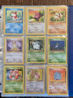 WOTC Pokemon Partially Complete Sets Jungle Fossil Rocket Neo (111 Total Cards) - Image 5